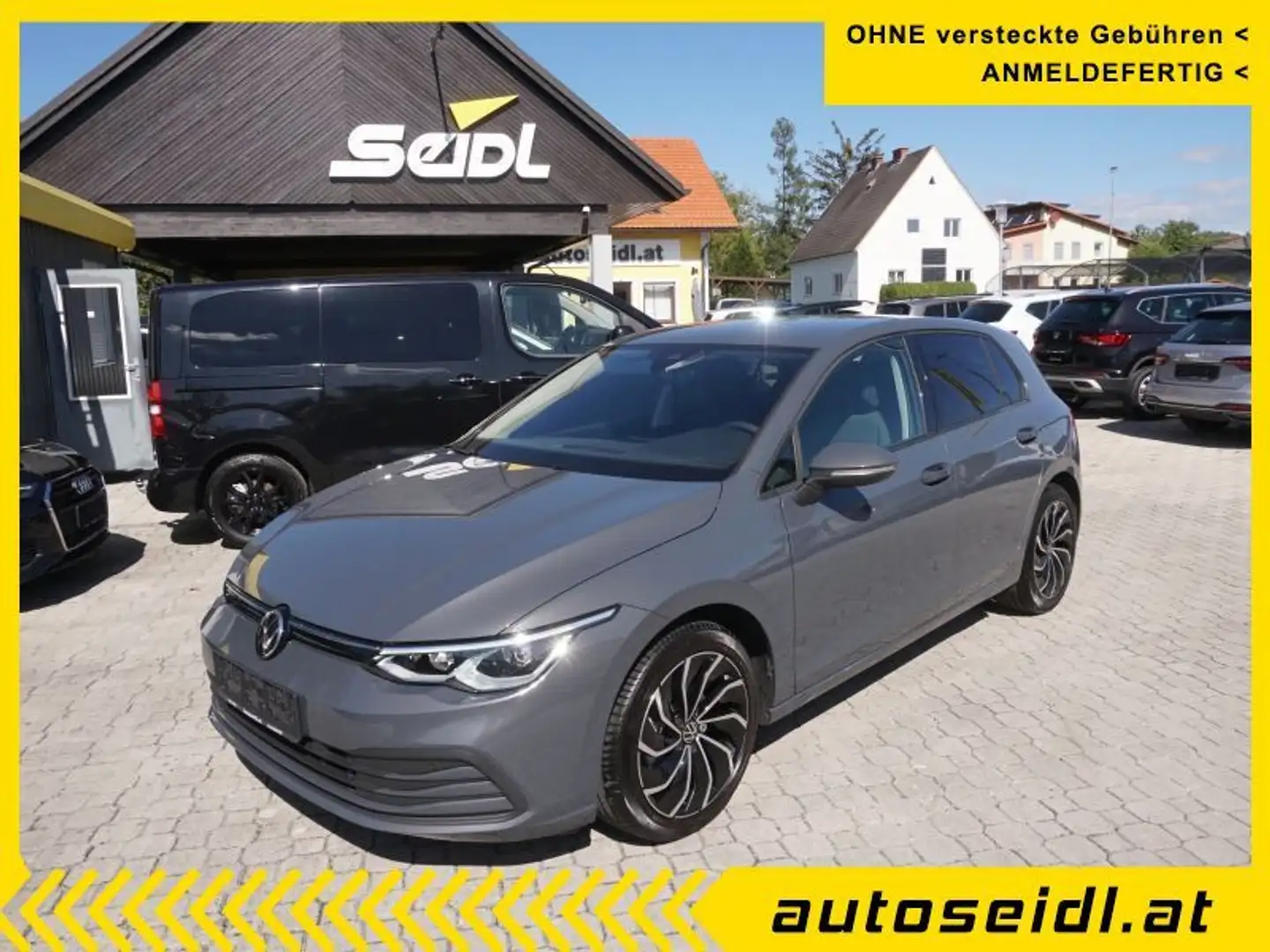 Volkswagen Golf Life 1,0 TSI *LED Plus+VIRTUAL+AHV* Grau - 1
