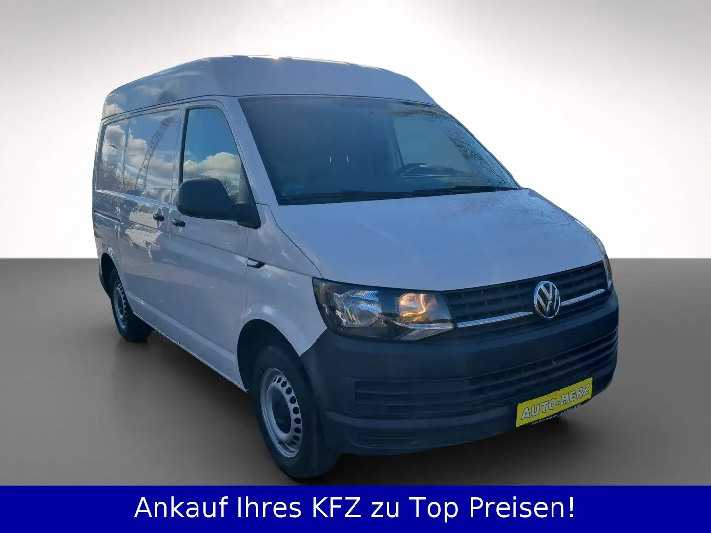 Volkswagen T6 Transporter Kasten Mittelhochdach H2 Weiß - 2