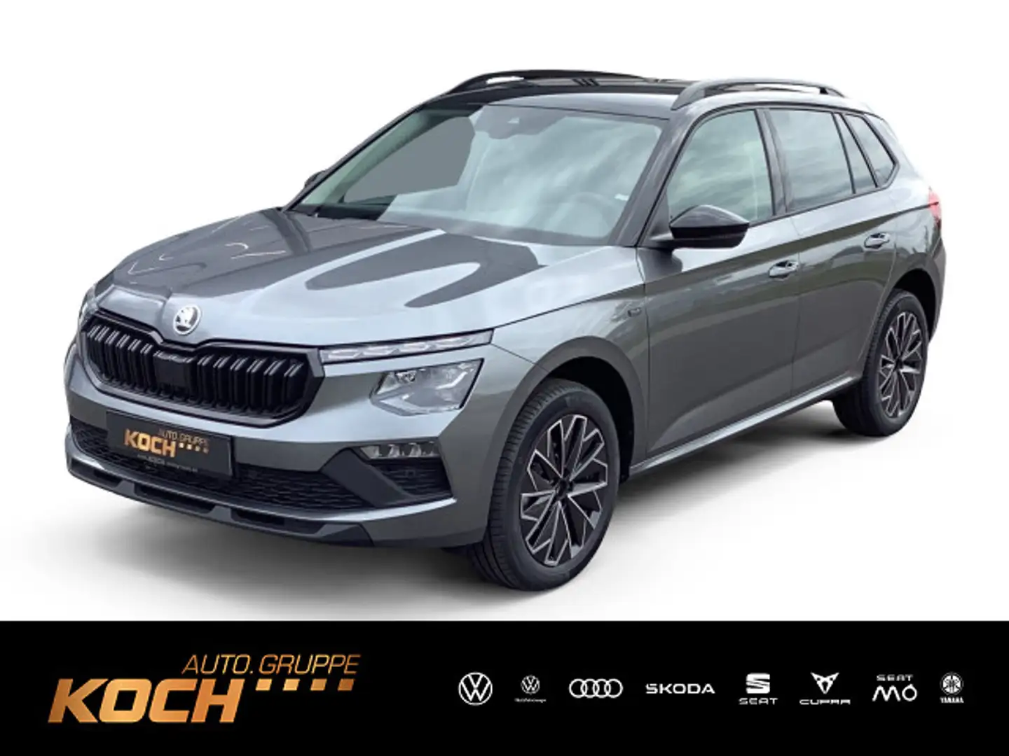 Skoda Kamiq Tour*1.0TSI*DSG*NAVI*ACC*MATRIX*RFK* Gris - 1