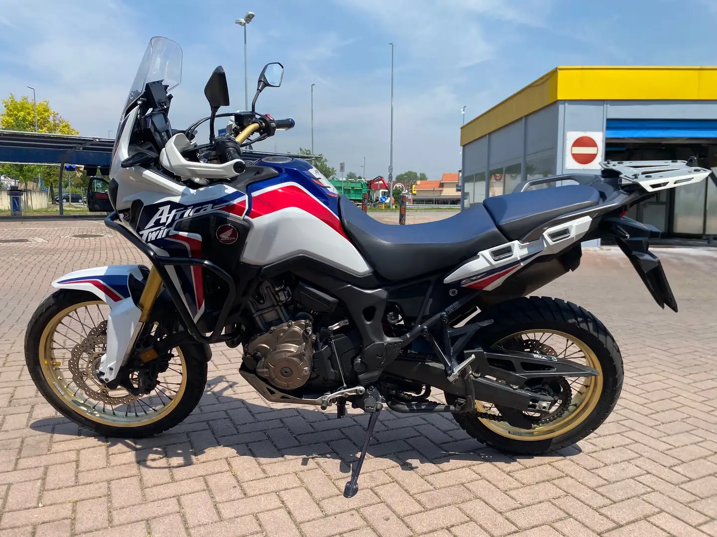 Honda CRF 1000 Tricolor ABS Fehér - 2