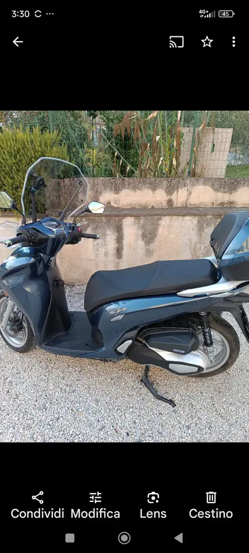 Honda SH 350i Blue - 1
