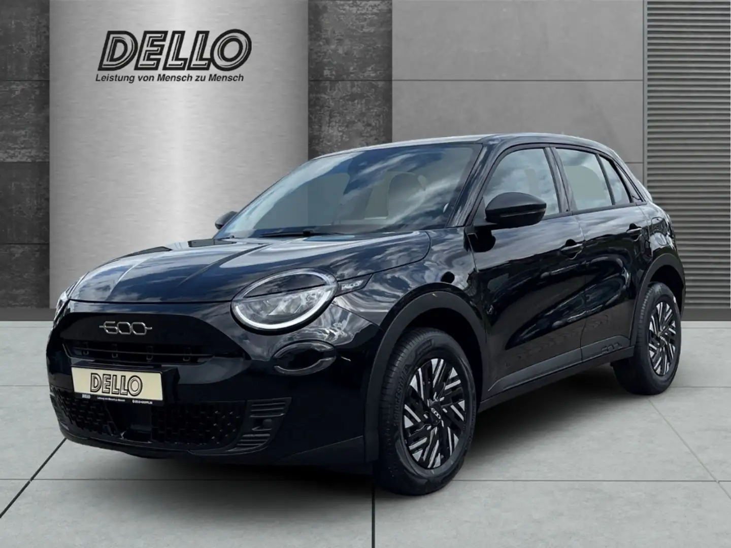 Fiat 600 Sonderaktion Klimaanlage Tempomat Einparkhilfe Mil Nero - 1