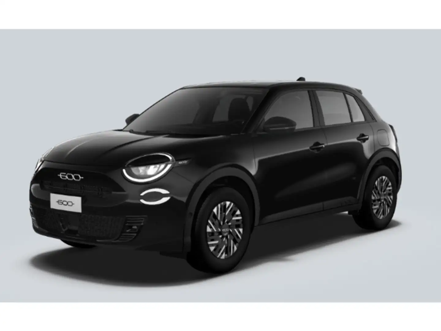 Fiat 600 Sonderaktion Klimaanlage Tempomat Einparkhilfe Mil Noir - 1