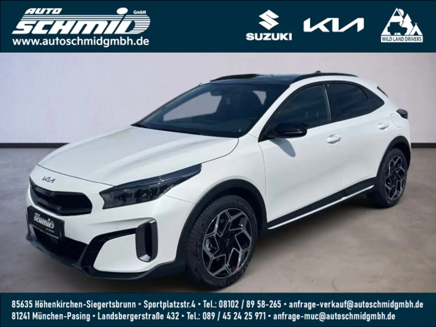Kia XCeed XCEED 1.5T 140 DCT7 GT LINE LEDER GLAS Weiß - 1