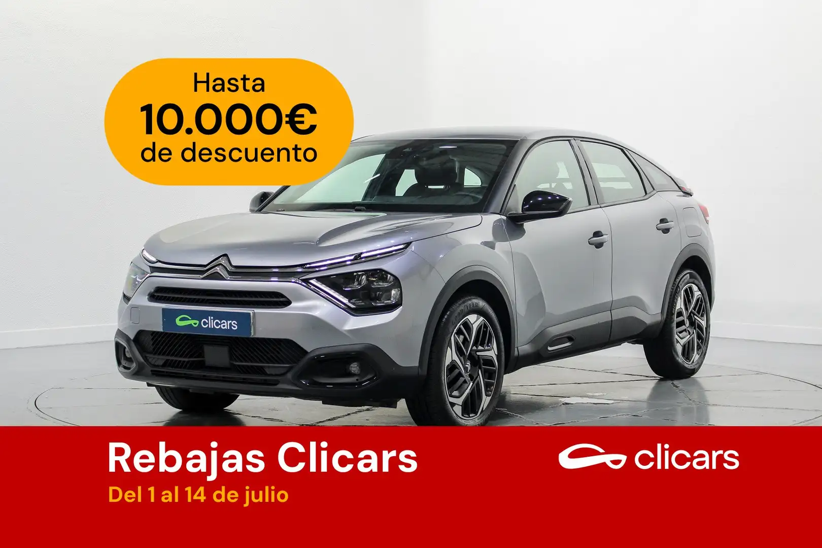 Citroen C4 1.5 BlueHDI S&S Feel Pack EAT8 130 Argent - 1