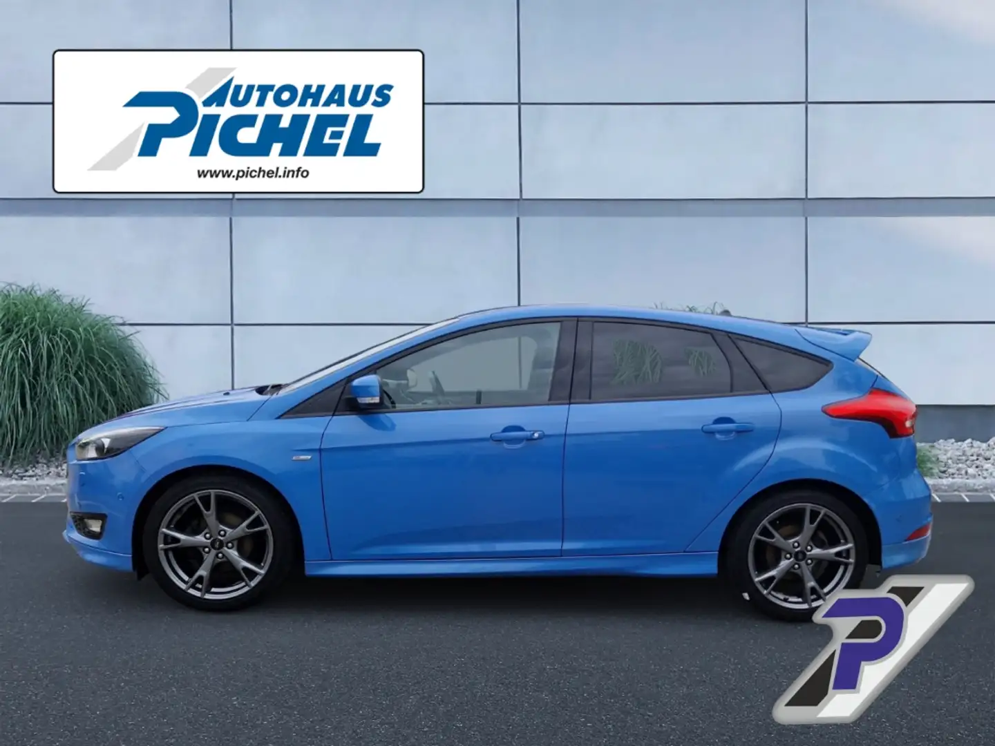 Ford Focus ST-Line Navi Bi-Xenon Kurvenlicht Mitarbeiter Priv Bleu - 2