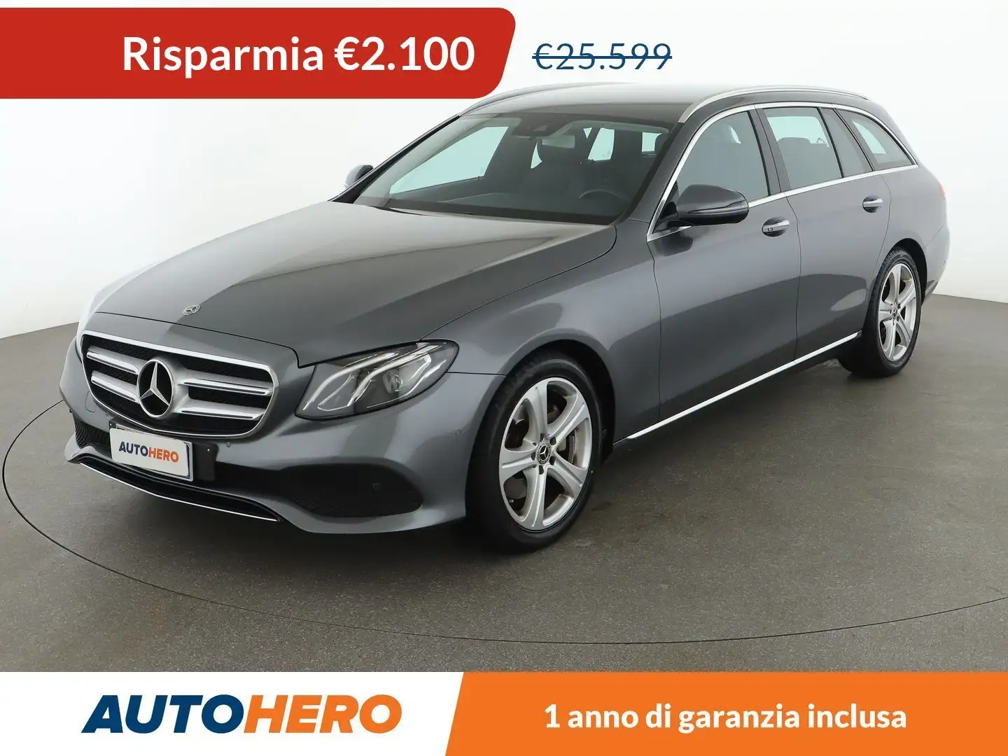 Mercedes-Benz E 220 E 220 d Business Sport S.W. Auto Grigio - 1