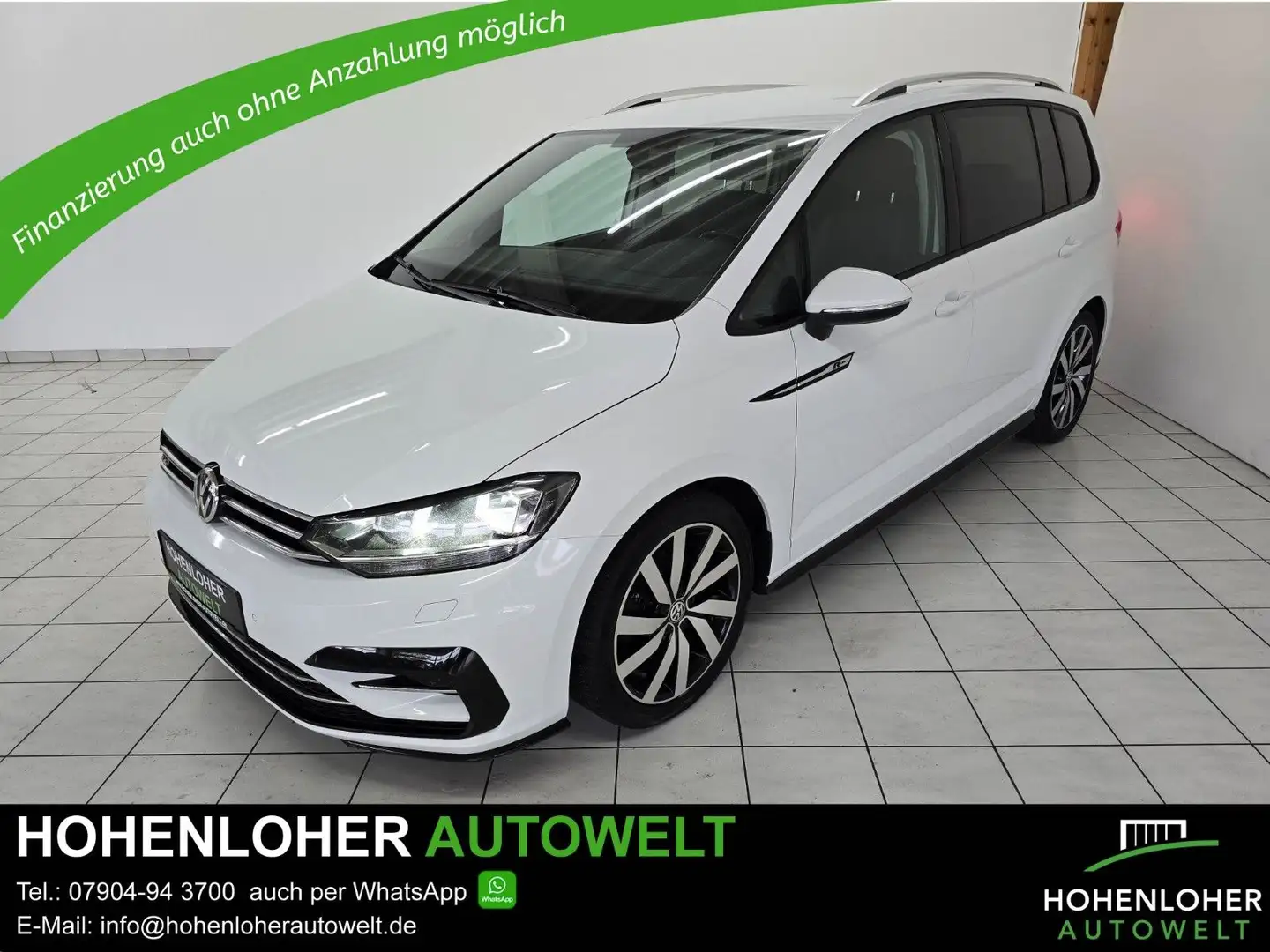 Volkswagen Touran R-Line *Navi *PDC *AHK *ACC Weiß - 1