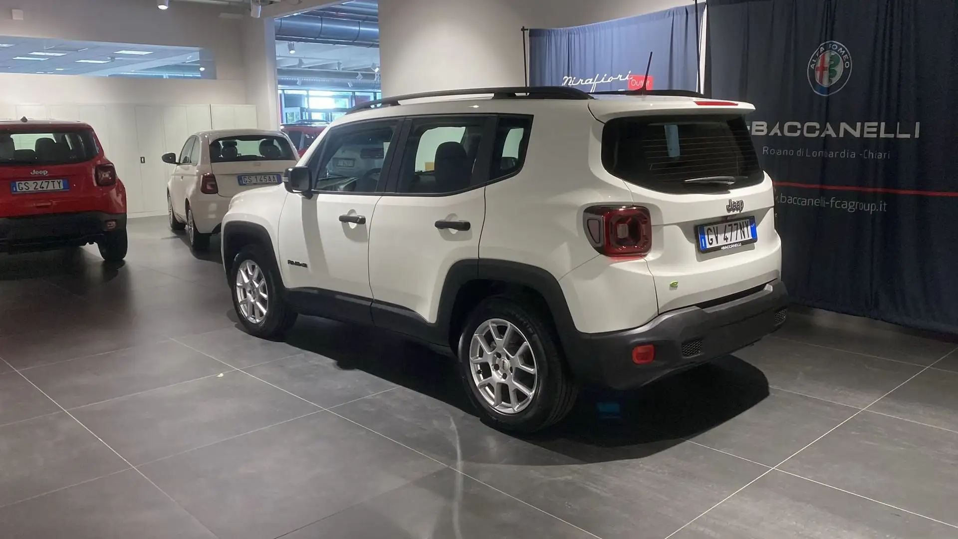 Jeep Renegade Renegade 1.5 Turbo T4 MHEV Altitude Bianco - 2