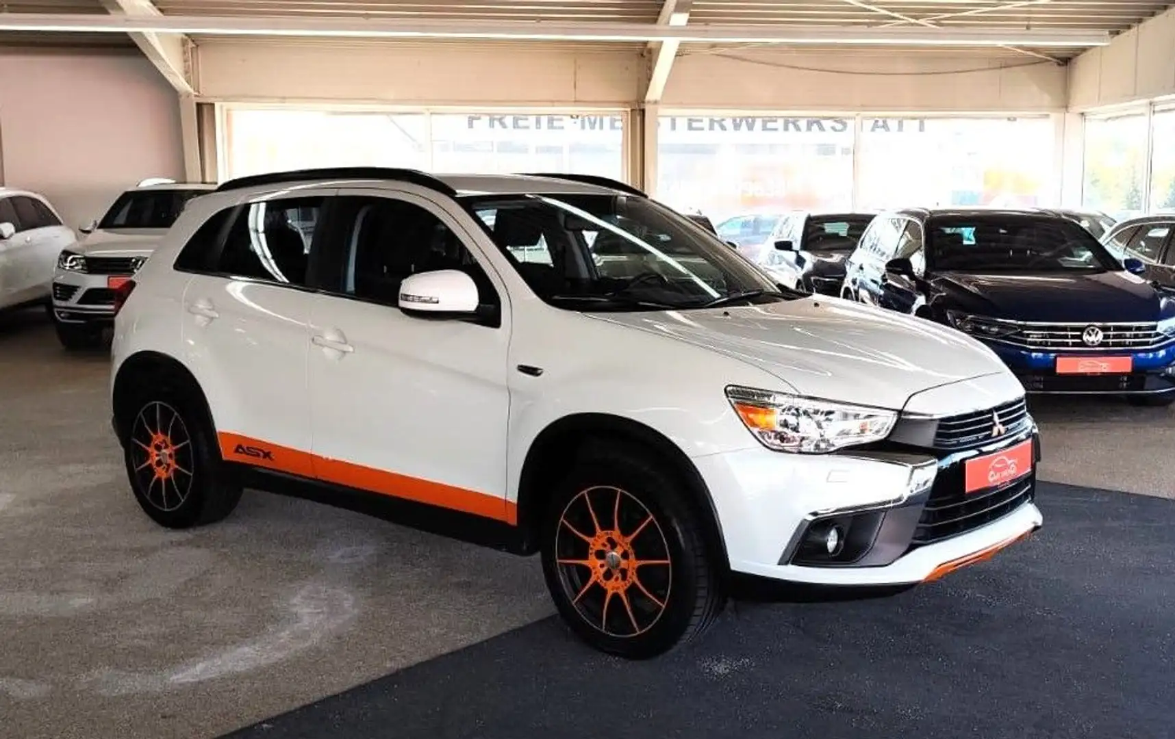 Mitsubishi ASX Diamant Edition+ 4WD ATG *AHK*SHZ*TEM*RK* Weiß - 2