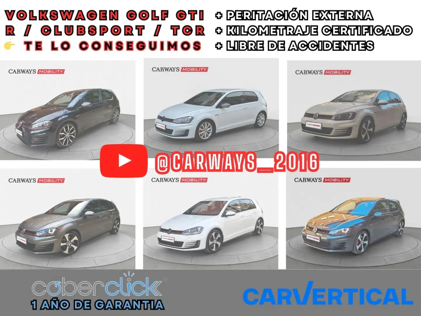 Volkswagen Golf GTI 2.0 TSI DSG6 169kW Rojo - 2