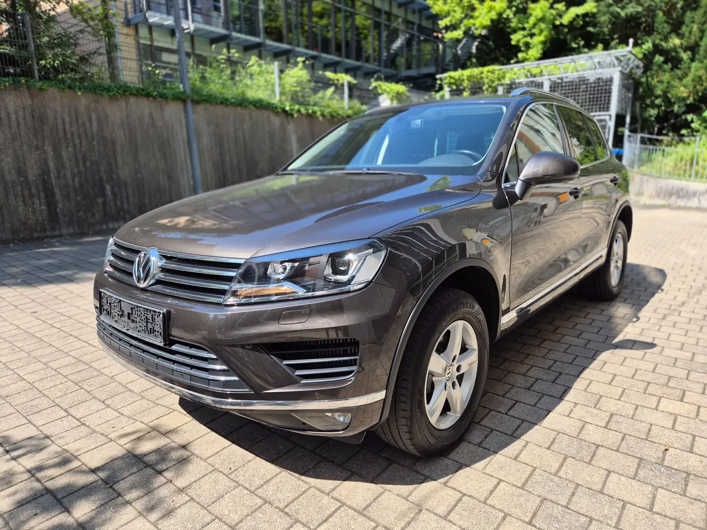 Volkswagen Touareg V6 TDI BMT Terrain Tech 4Motion *Navi-Leder-AHK* Brun - 1