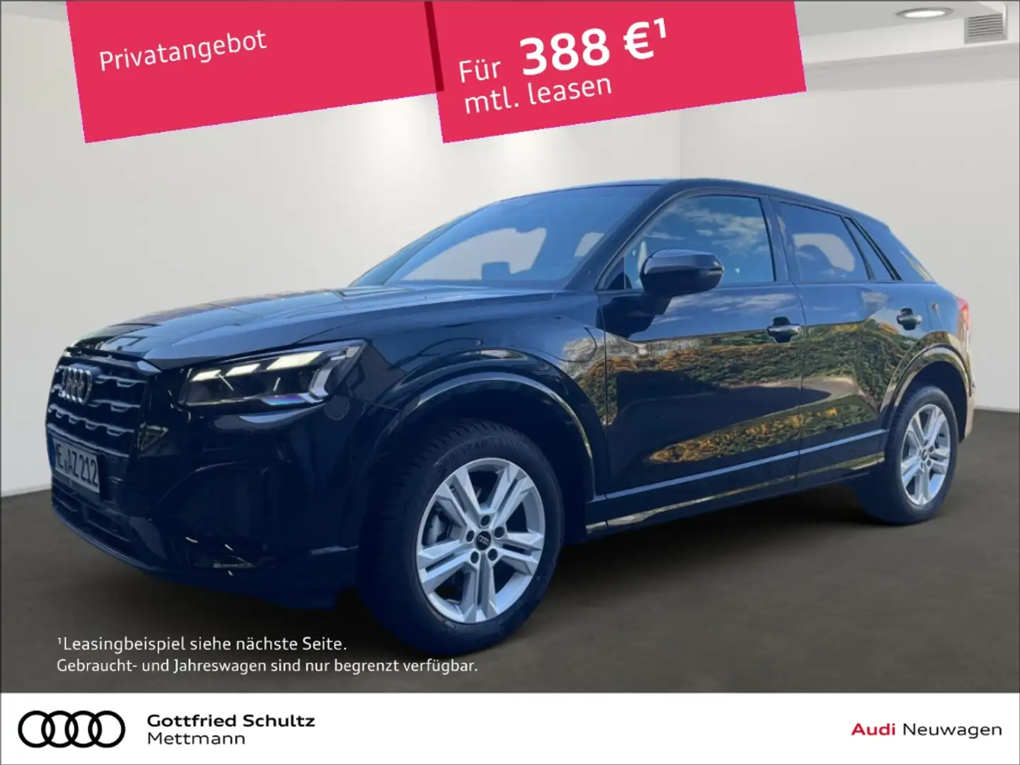 Audi Q2 ADVANCED OPTIKPAKET SCHWARZ PANO AHK 35 TFSI advan Schwarz - 1