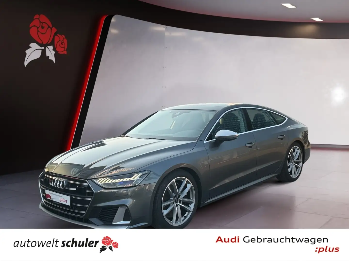 Audi S7 Sportback 3.0 TDI quattro Pano B&O ACC 360° Matri Grau - 1
