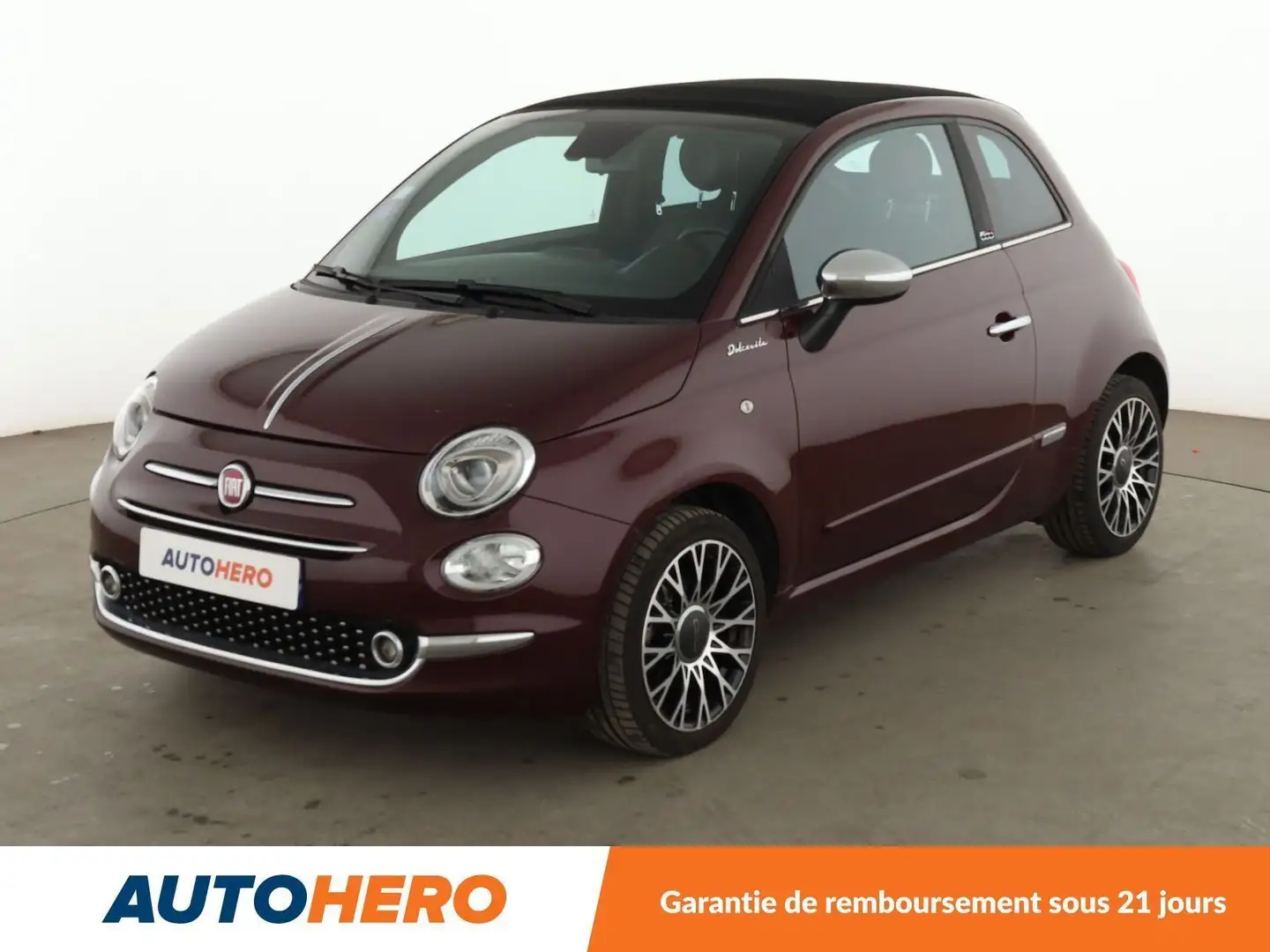 Fiat 500C C 1.0 Hybrid BSG Dolcevita Mauve - 1