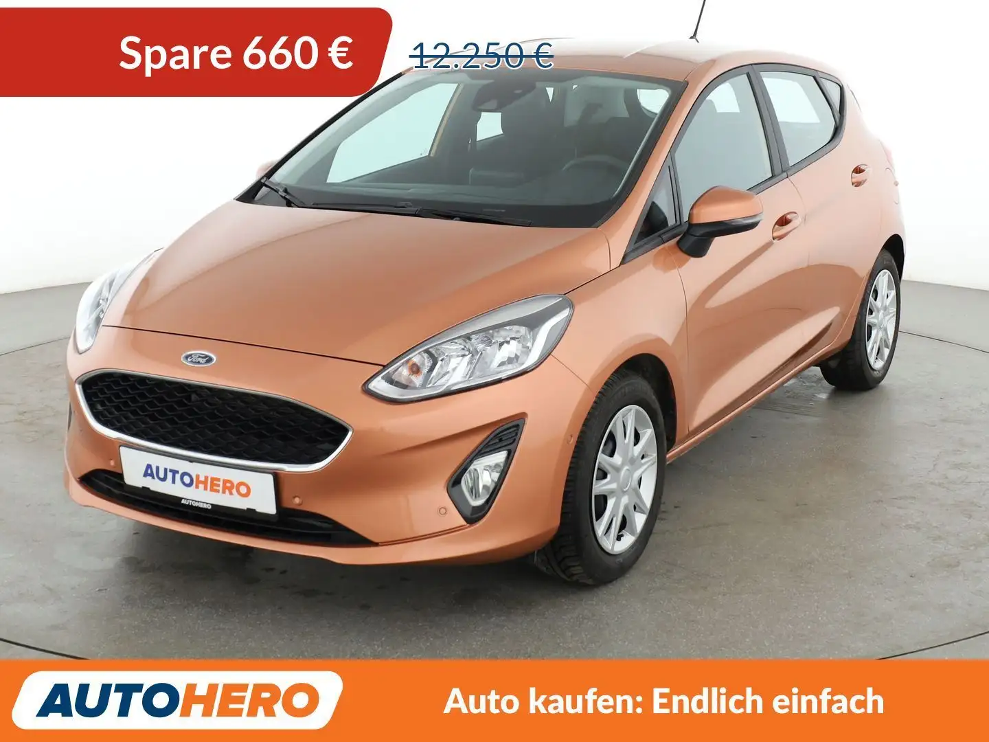 Ford Fiesta 1.1 Cool&Connect*NAVI*LIM*PDC*KLIMA*PLA* Orange - 1