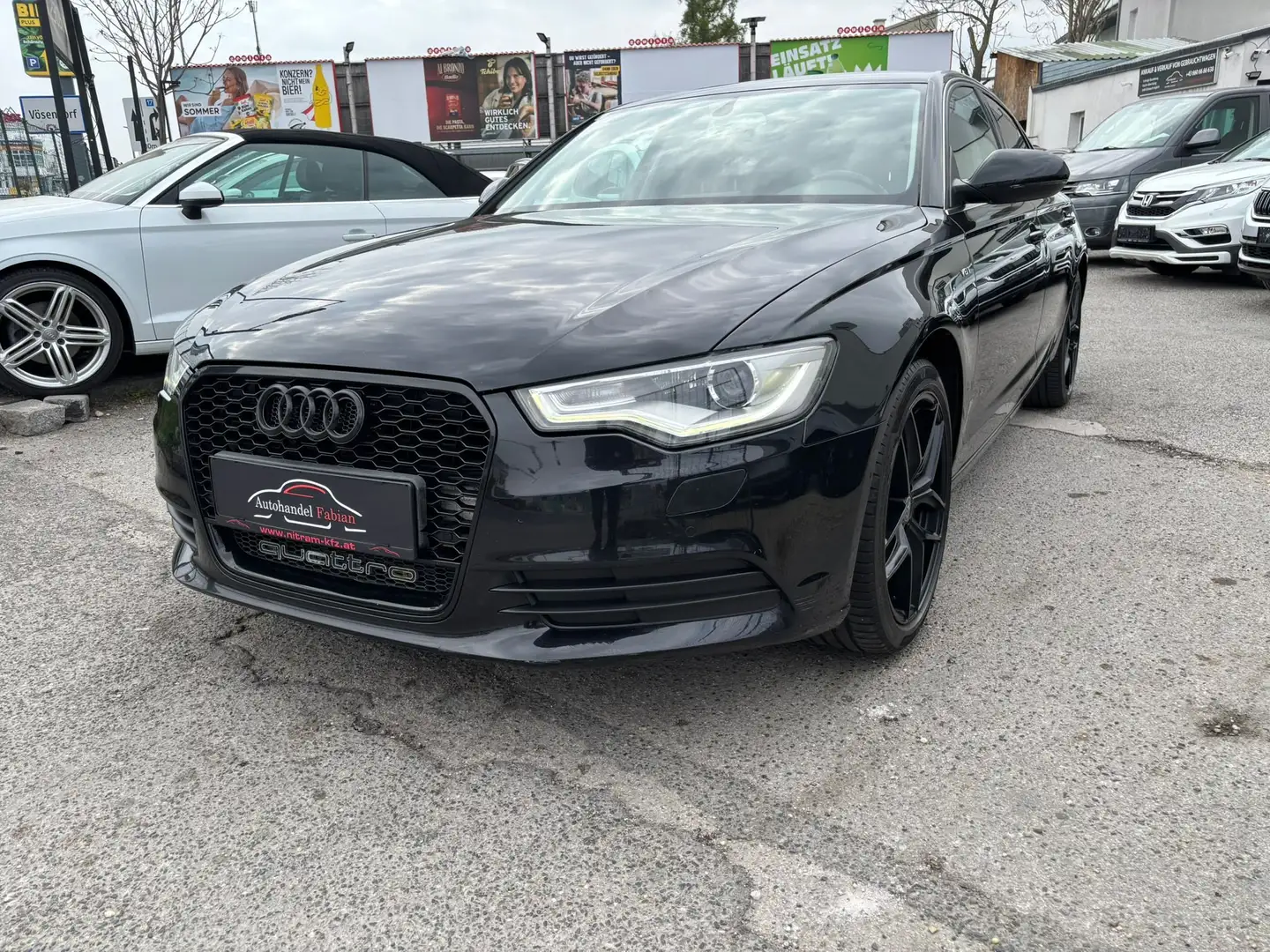 Audi A6 3,0 TDI quattro Autom. 245PS Parkhilfe Sitzheizung Schwarz - 1