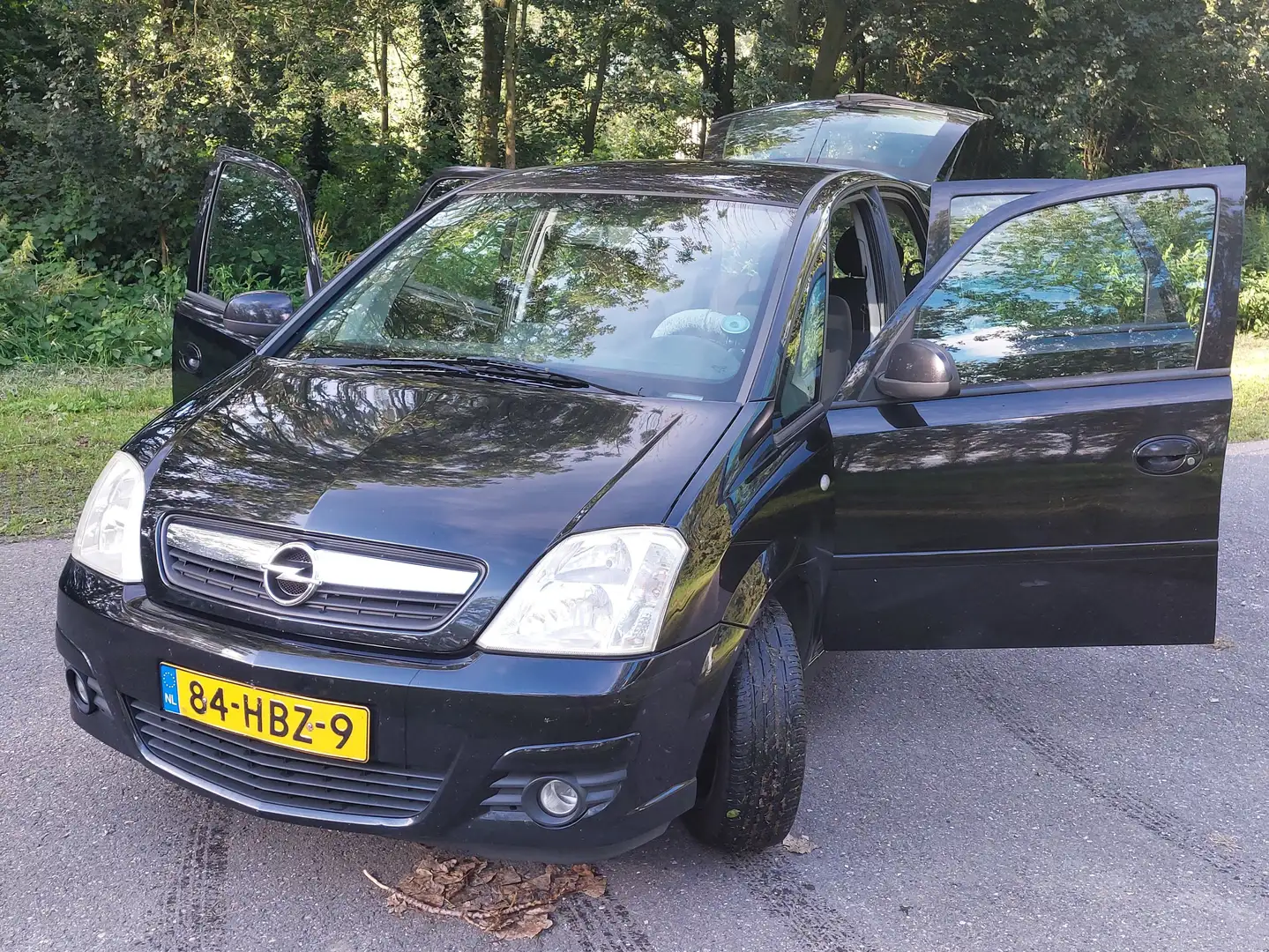 Opel Meriva Meriva 1.6-16V Temptation Zwart - 1