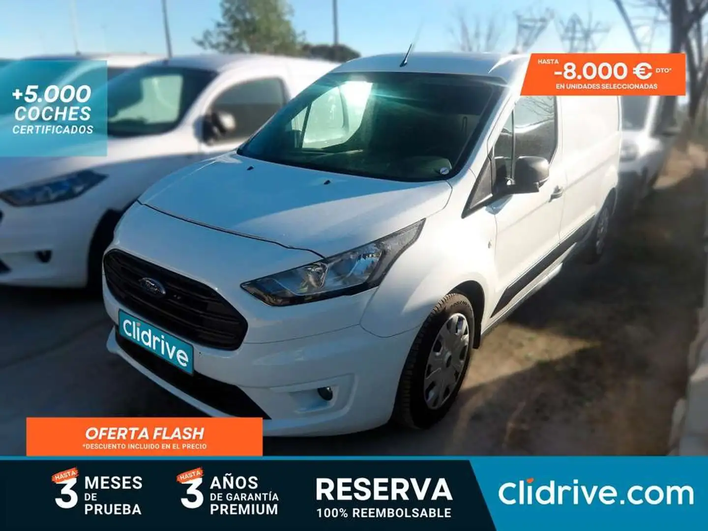 Ford Tourneo Courier Van 1.5 TDCi 88kW Trend 210 L2 Blanco - 1