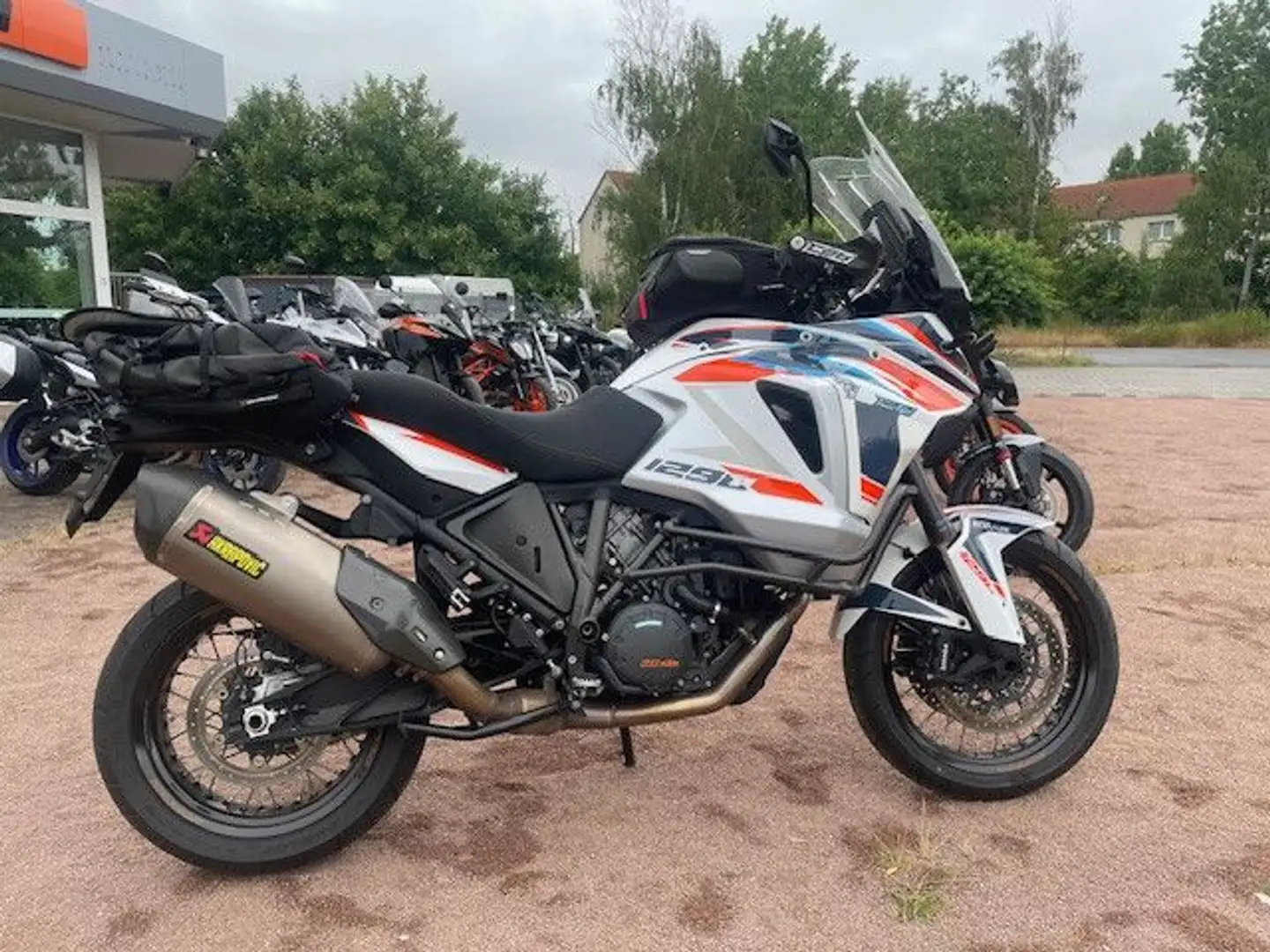 KTM 1290 Super Adventure T AKRA Білий - 2