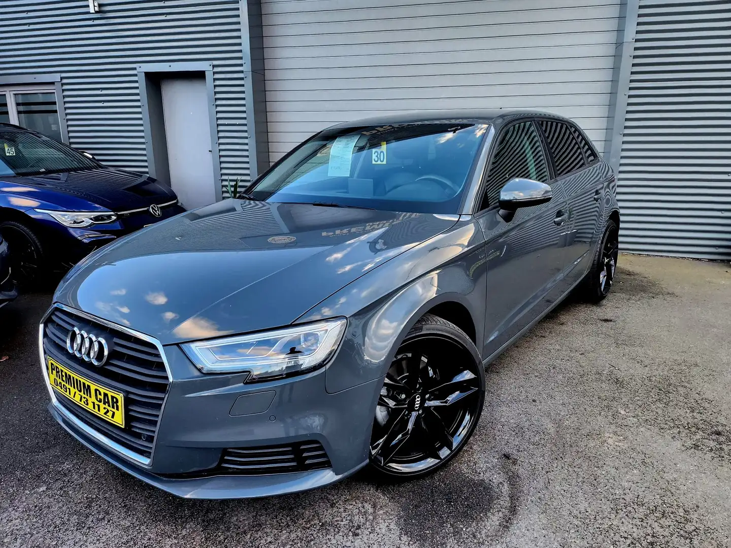 Audi A3 🔺A3 *LOOK S LINE*MATRIX*CUIR CAMERA 🔺 Grau - 2