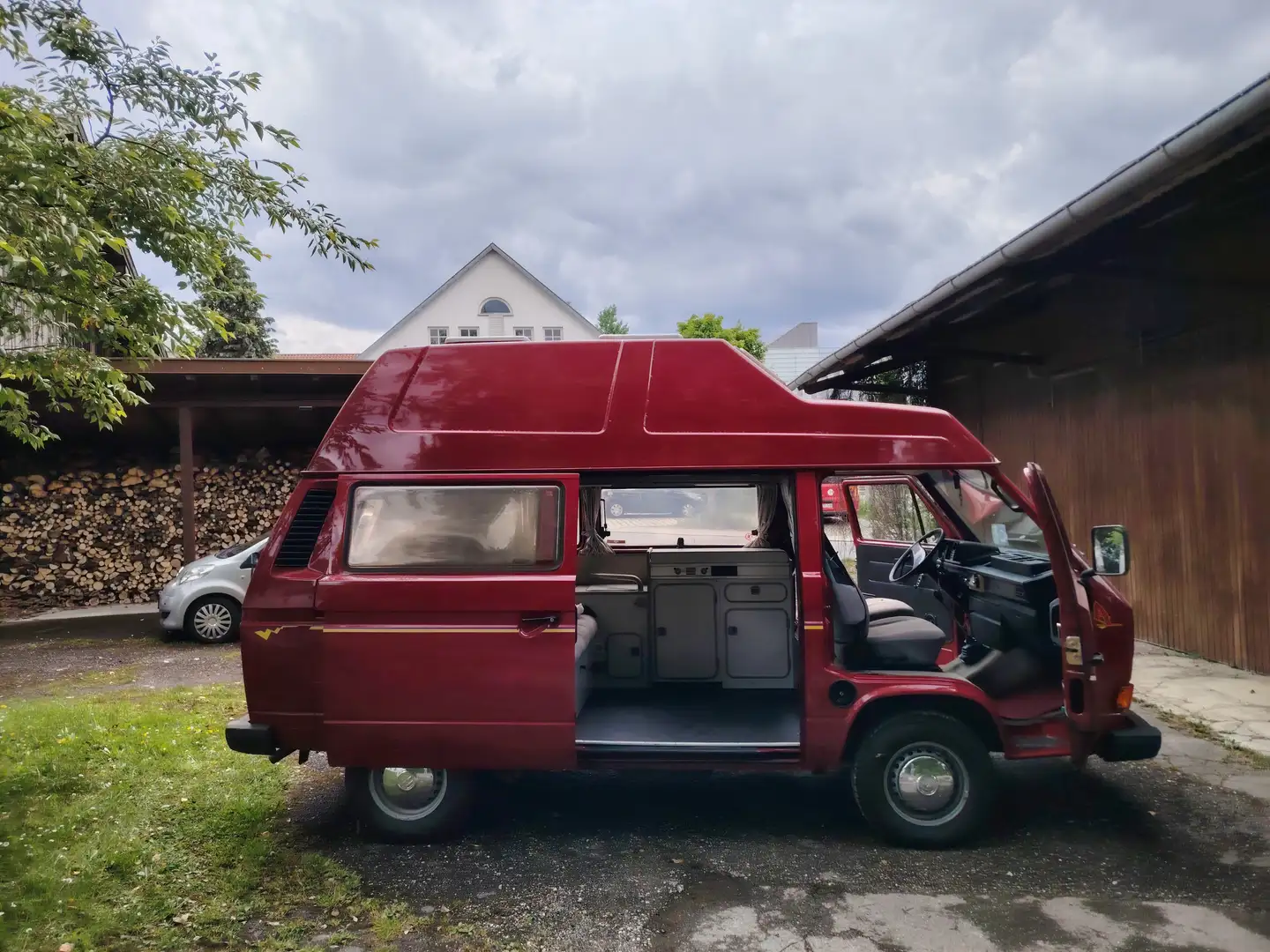 Volkswagen T3 California Westfalia mit Hochdach Rojo - 1