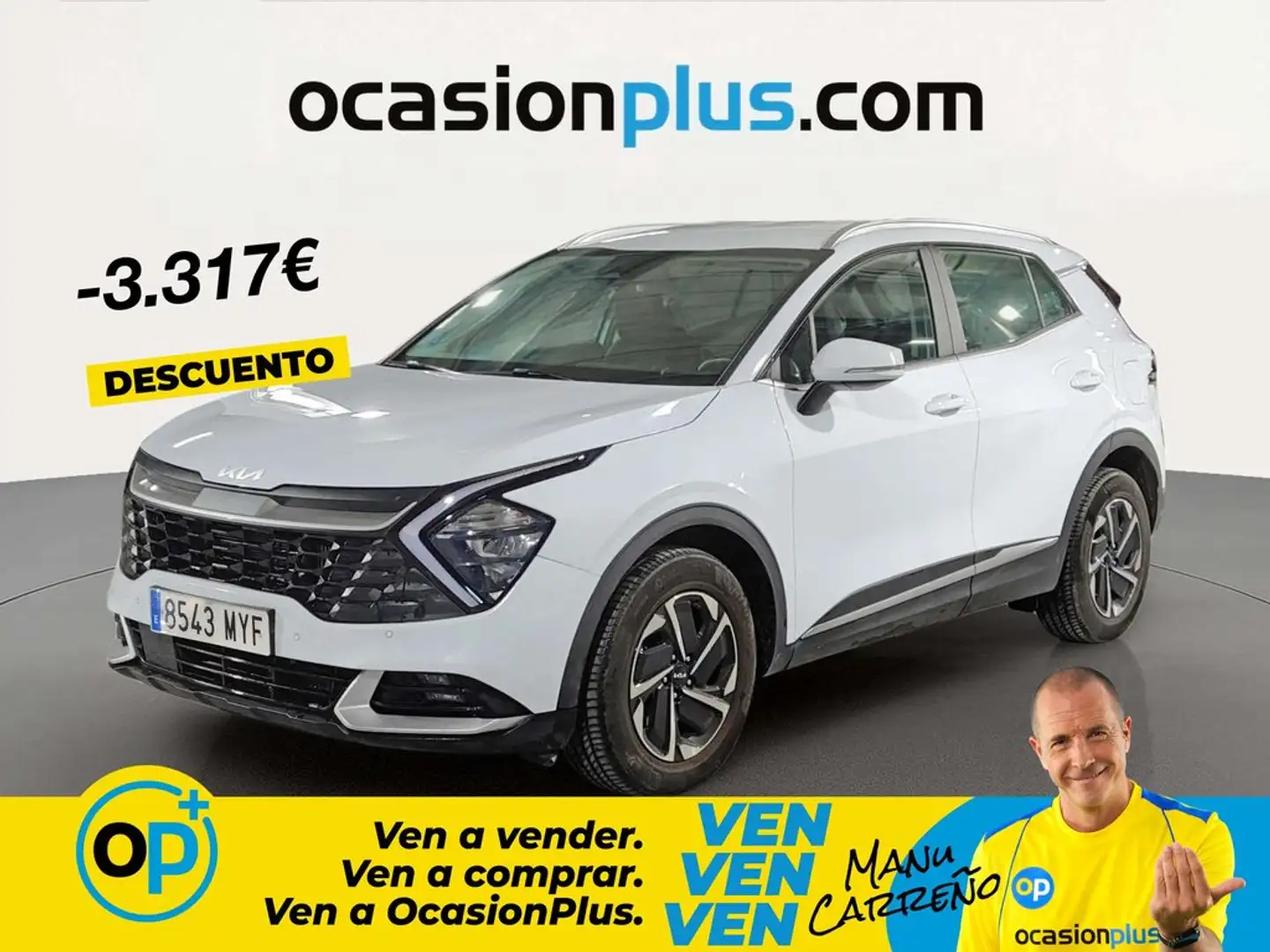 Kia Sportage 1.6 T-GDi HEV Drive 215 Blanco - 1