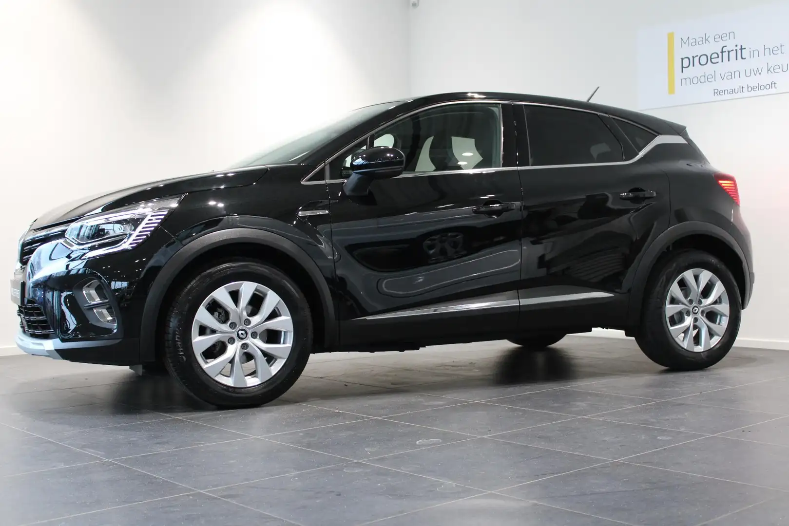 Renault Captur 1.0 TCe 90 Intens | Cruise control | Navigatie | P Zwart - 2