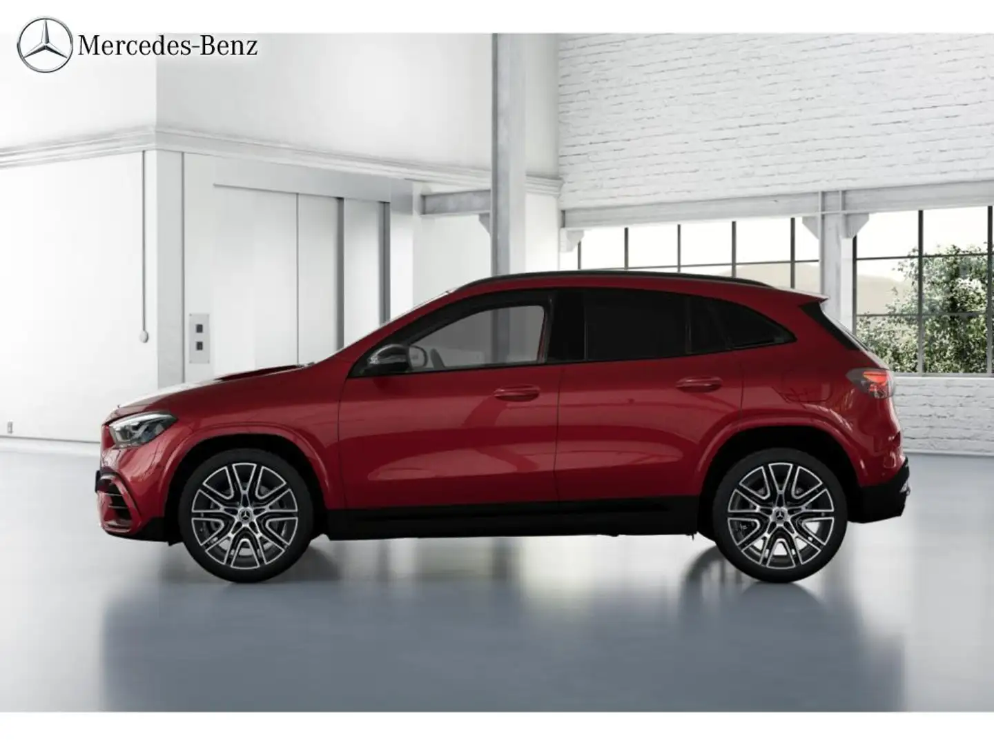 Mercedes-Benz GLA 200 d AMG MBUX+RüKam+M-LED+AHK+Night+Smartph Rot - 2