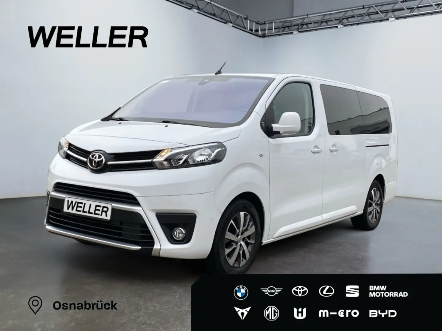 Toyota Proace 2,0l-D-4D L2 Verso Team D *HUD*ACC*CAM*SHZ* Weiß - 1