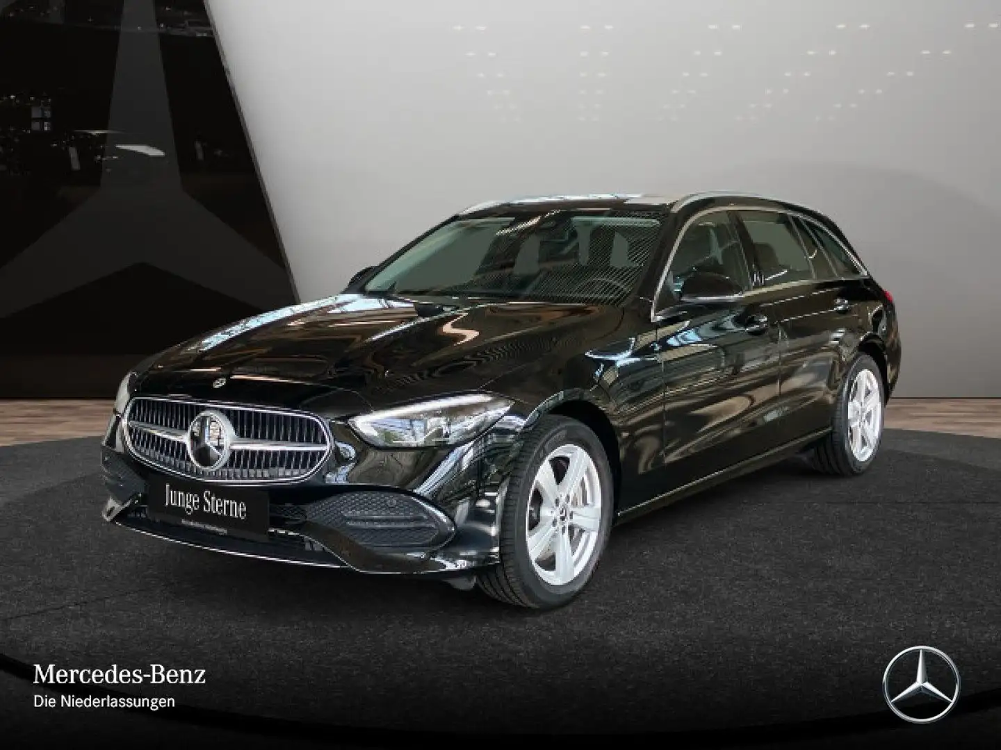 Mercedes-Benz C 300 e T AVANTG+LED+KAMERA+KEYLESS+9G Schwarz - 2
