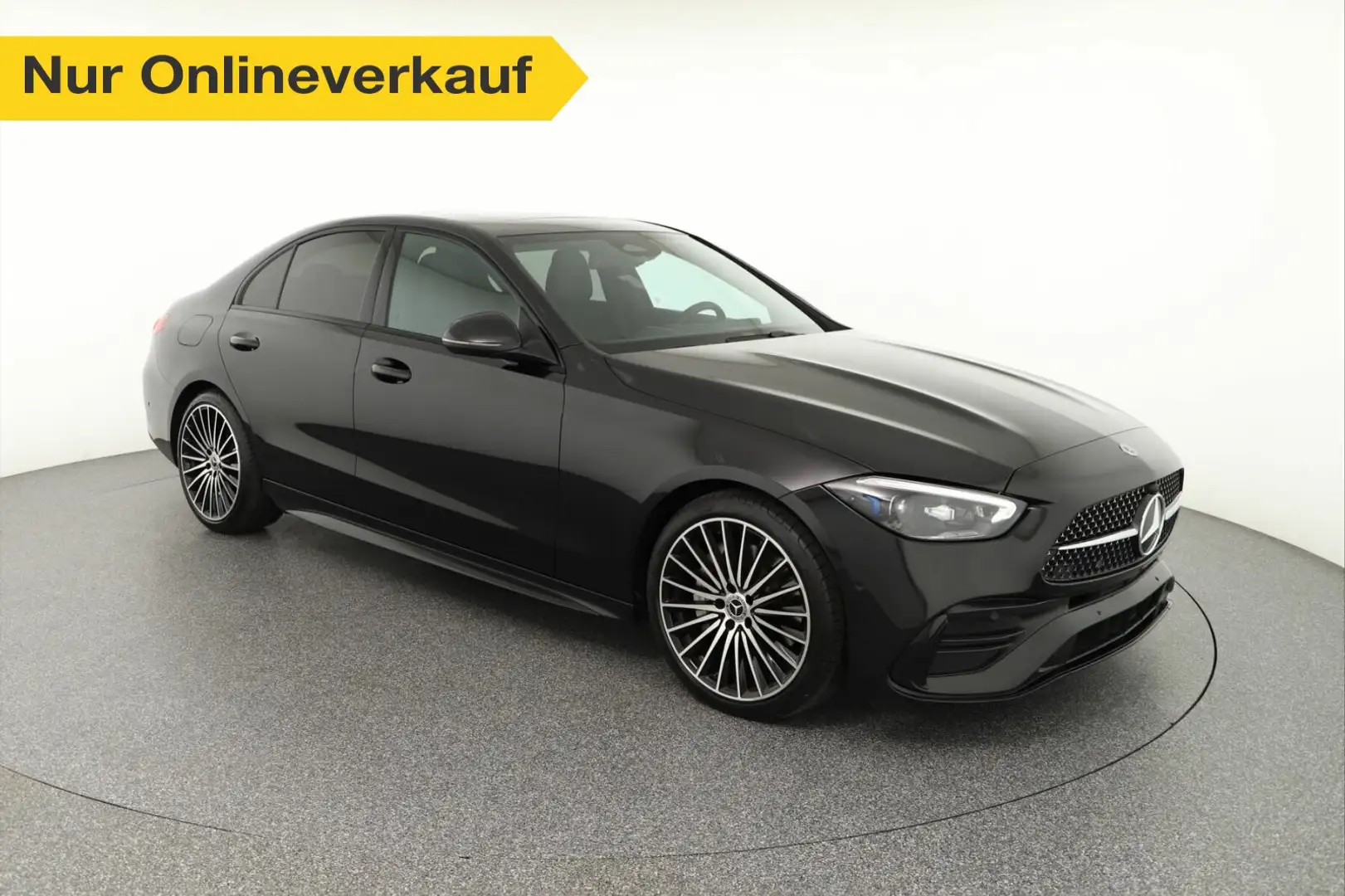 Mercedes-Benz C 200 C 200 AMG Line (EURO 6d) LED+NAVI+NICHT-PAKET+ BC Schwarz - 1