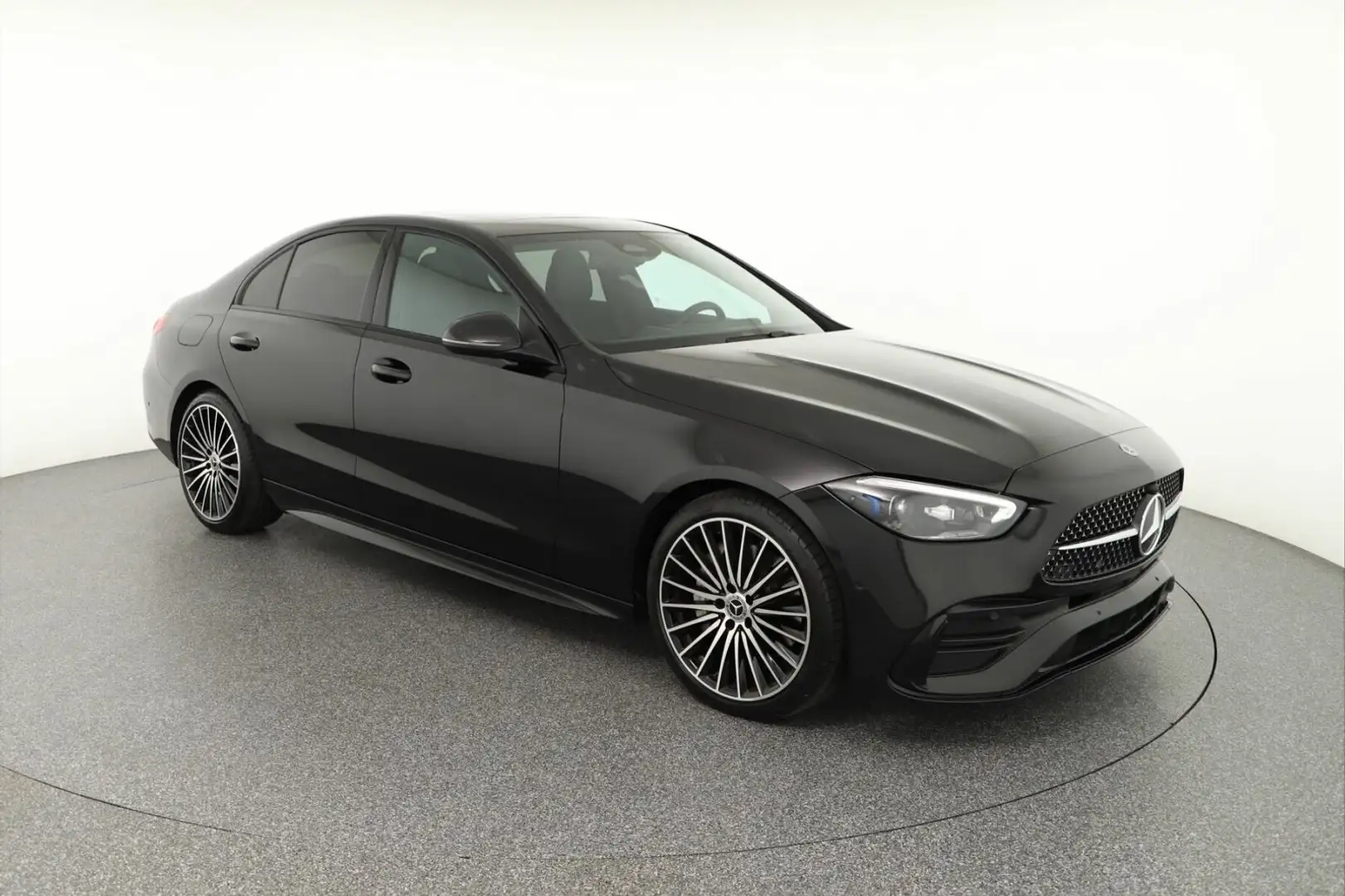 Mercedes-Benz C 200 C 200 AMG Line (EURO 6d) LED+NAVI+NICHT-PAKET+ BC Schwarz - 2