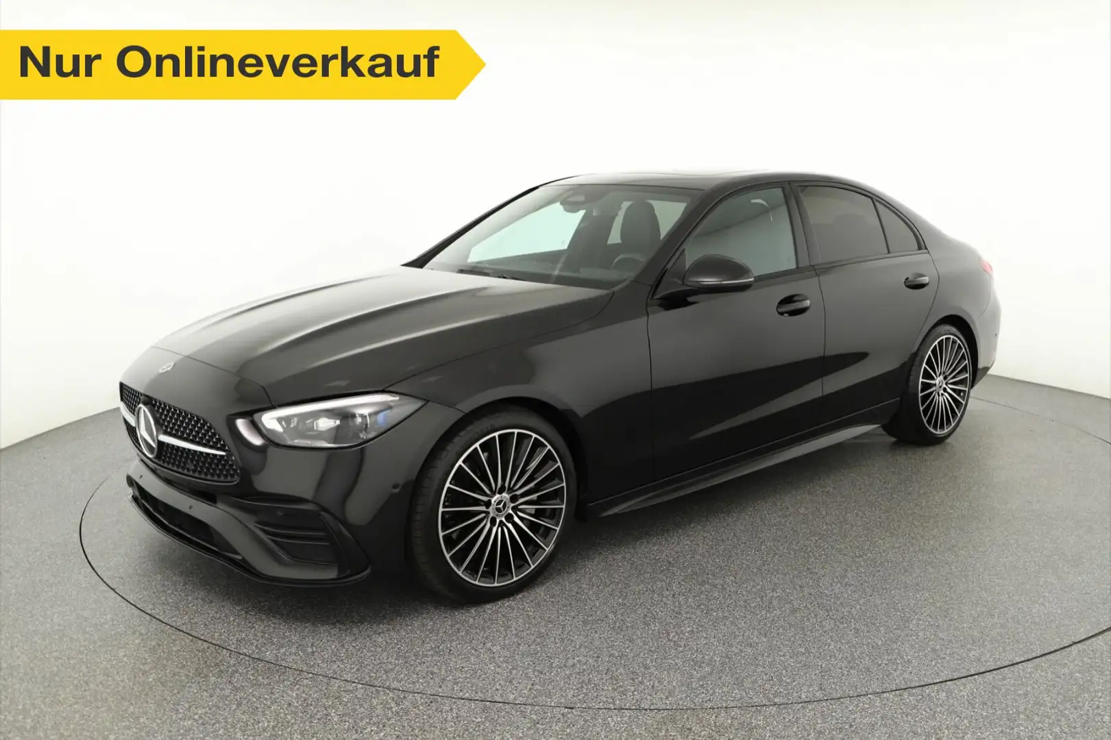 Mercedes-Benz C 200 C 200 AMG Line (EURO 6d) LED+NAVI+NICHT-PAKET+ BC Schwarz - 1
