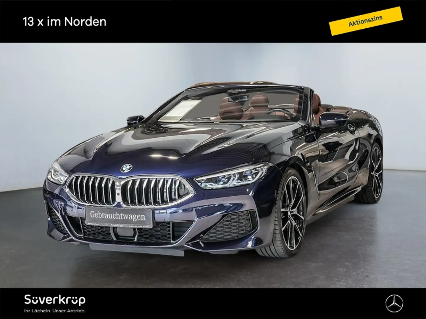 BMW 8 40 d xDrive M Sport AERO SPUR KAMERA 360 PDC Bleu - 2