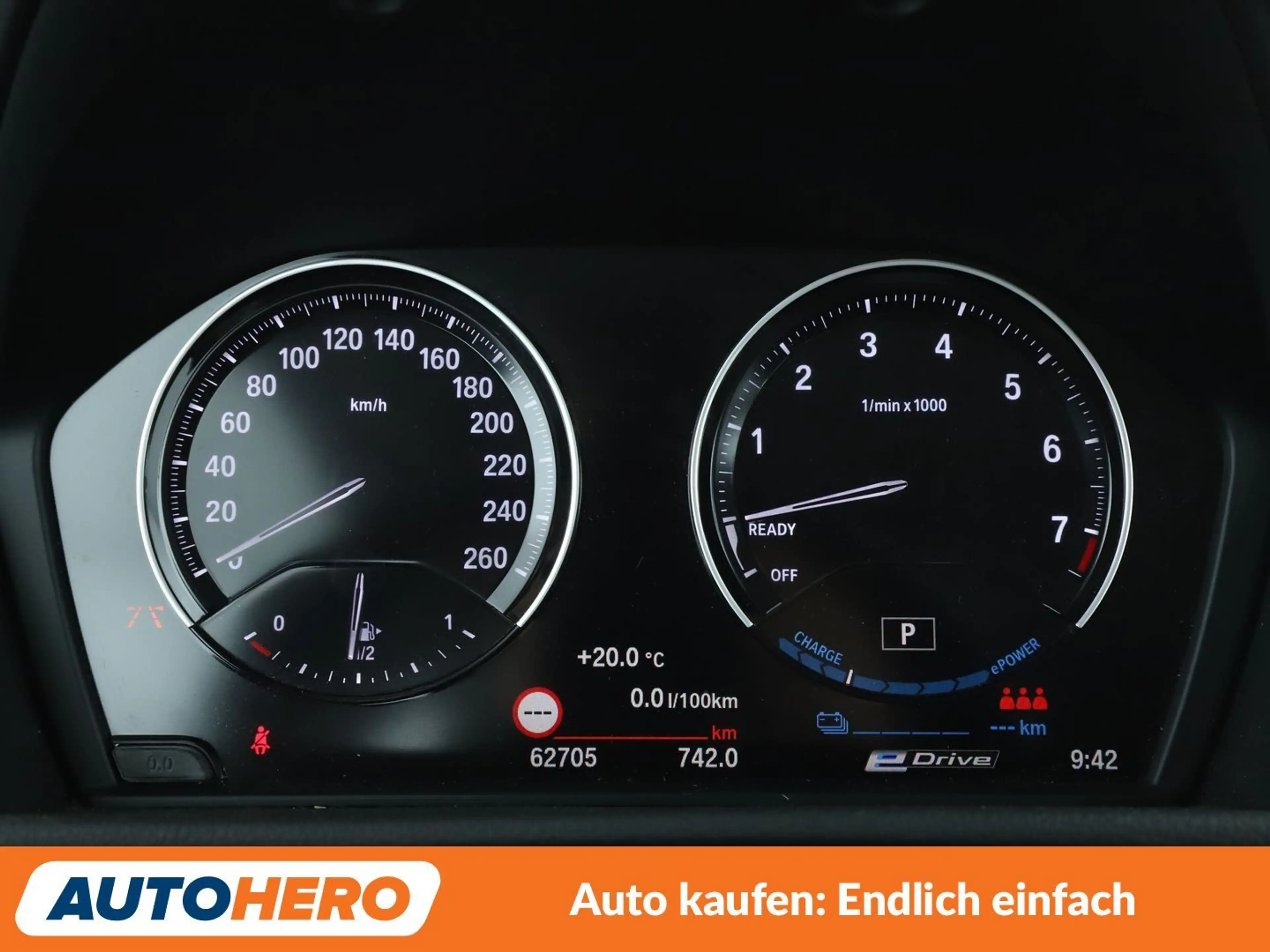 BMW 225 225xe Active Tourer Advantage Aut.*NAVI*TEMPO*LED* — photo 20