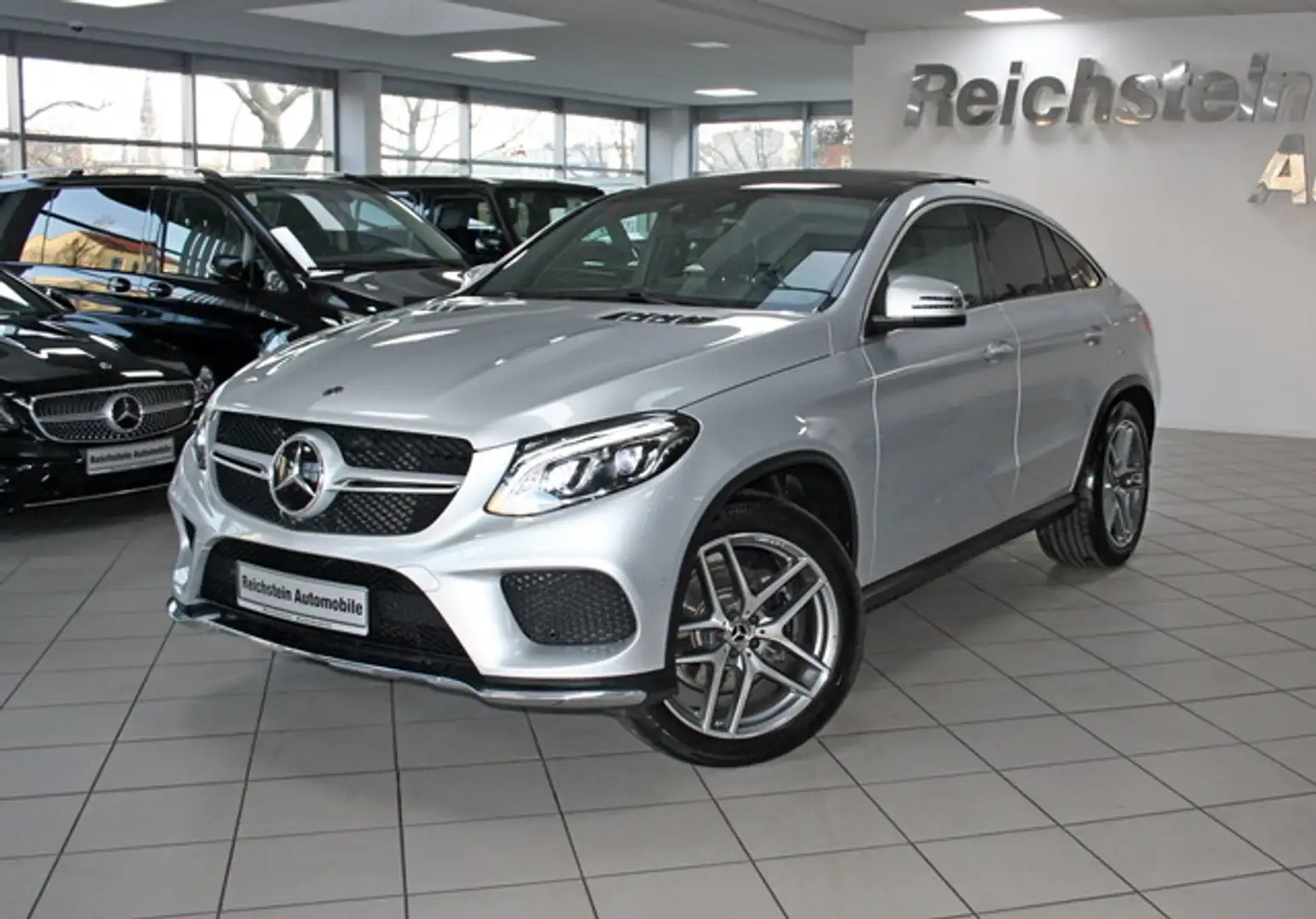 Mercedes-Benz GLE 350 d COUPE 4M AMG STANDH AIRM DISTR AHK Silber - 1