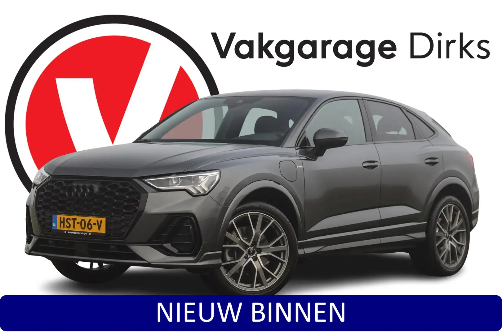 Audi Q3 Sportback 45 TFSI e 245 PK S-Line ✅ LED ✅ 20 inch Gris - 1