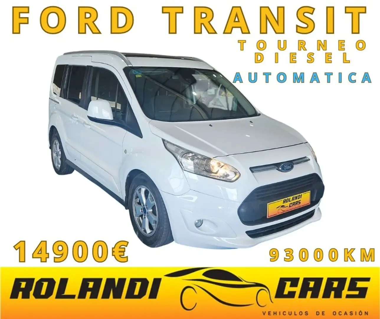 Ford Tourneo Connect 1.5TDCi Auto-S&S Titanium Aut. 120 Blanco - 1