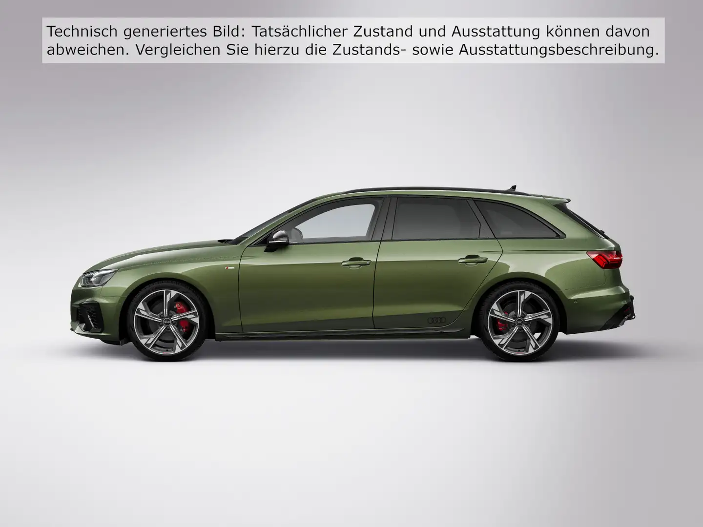 Audi A4 40 TFSI S-Tronic S-Line 2x, Matrix, AHK Grün - 2