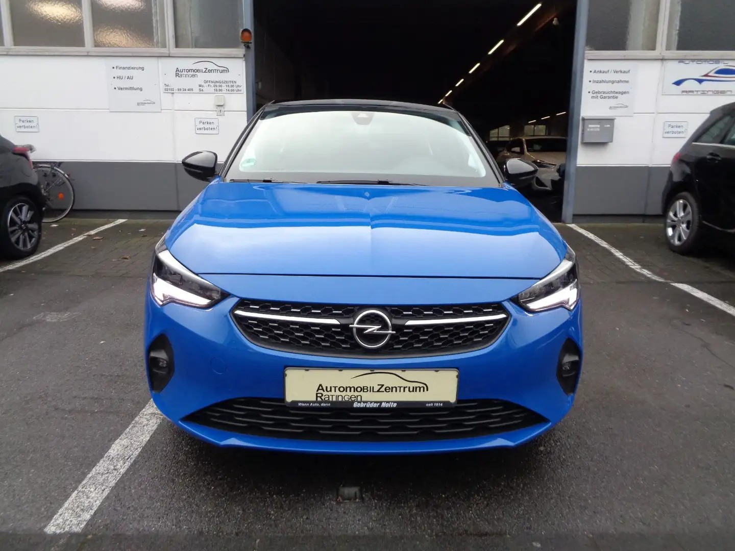 Opel Corsa F Elegance *LED*APPS+*ALU17*NAVI*PDC*TOP* Bleu - 2