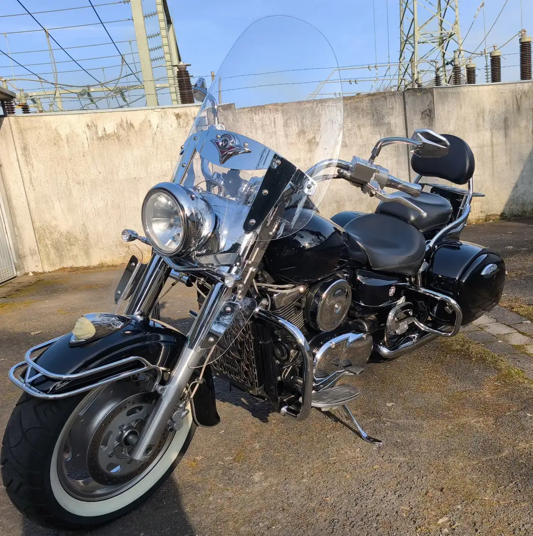 Kawasaki VN 1600 Classic Tourer Zwart - 1