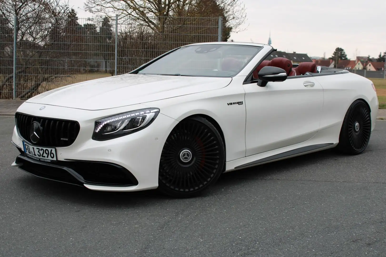 Mercedes-Benz S 63 AMG S63 AMG 4Matic Cabriolet 22"Alufelgen Designo Blanco - 2