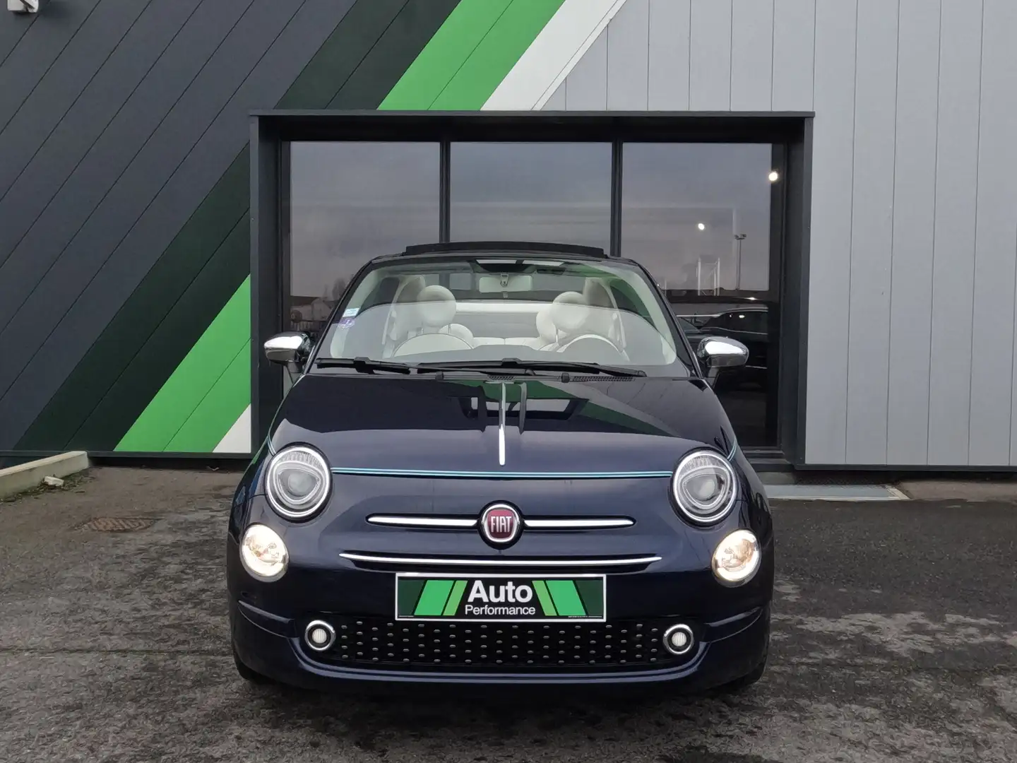Fiat 500C 1.2 69 ch Riva avec Volant bois Blau - 2