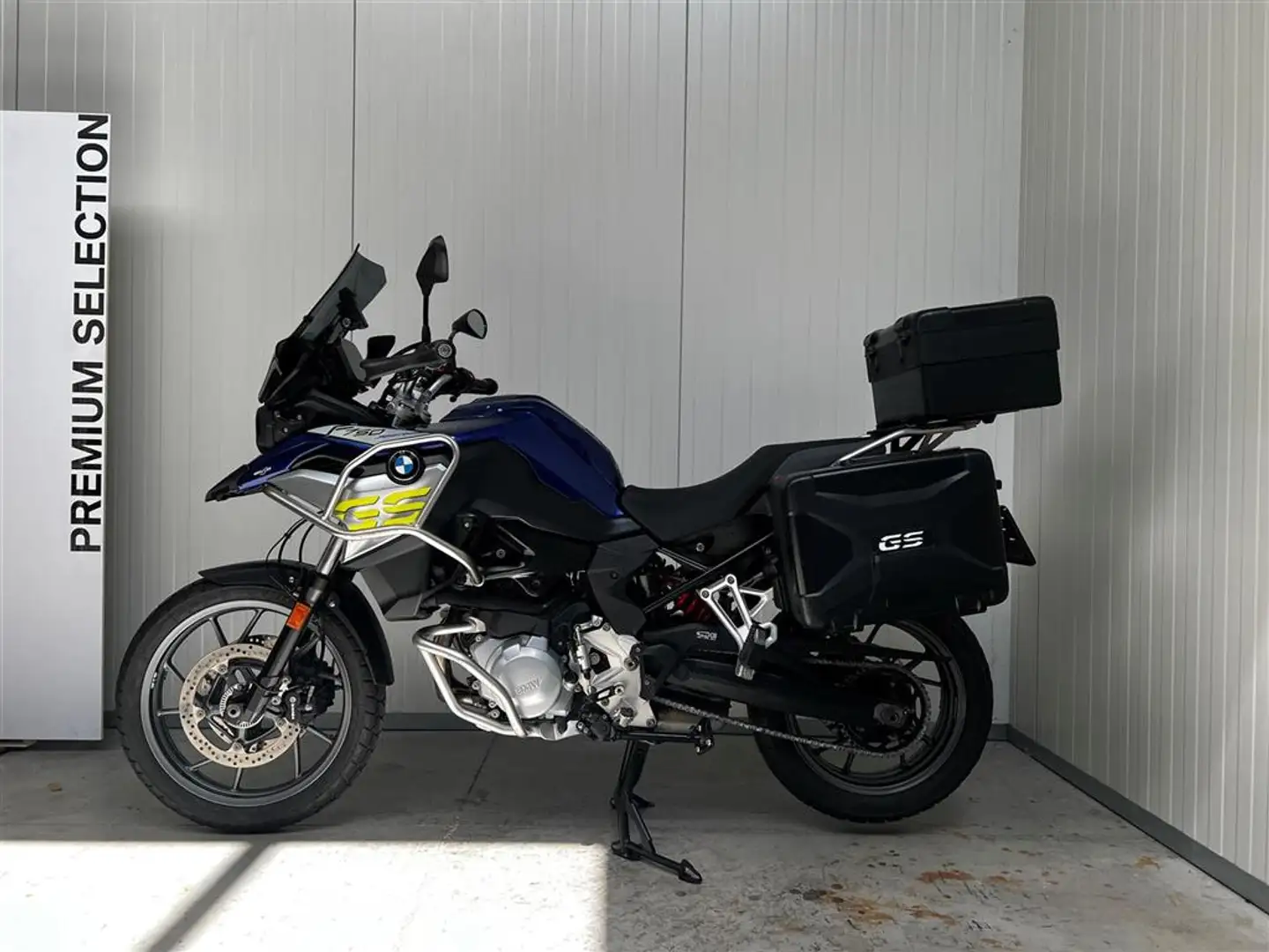 BMW F 750 GS 0 Bleu - 1
