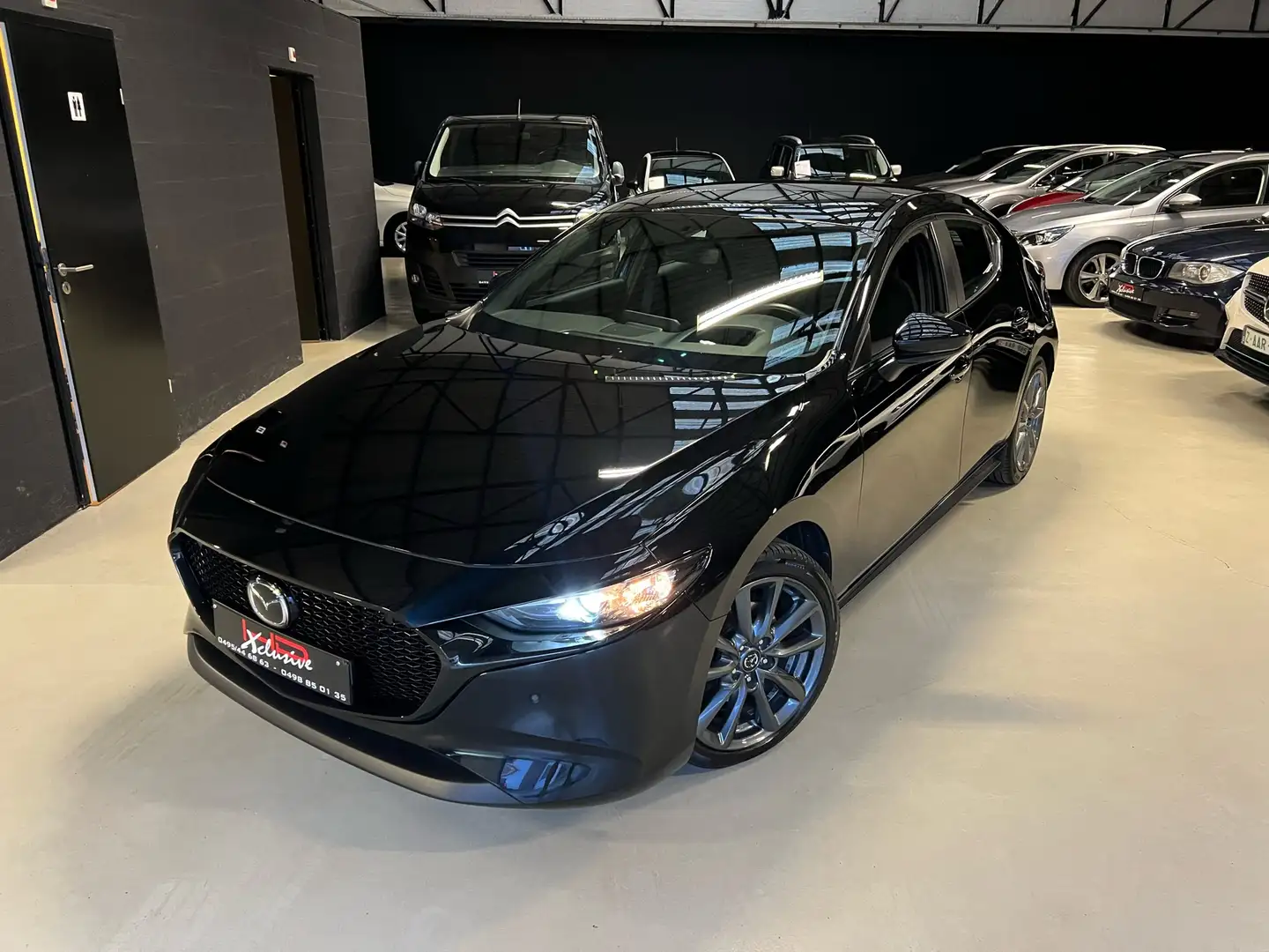 Mazda 3 2.0i e-Skyactiv-SPORT*CLIM*GPS*CAMERA*GARANTIE* Schwarz - 1