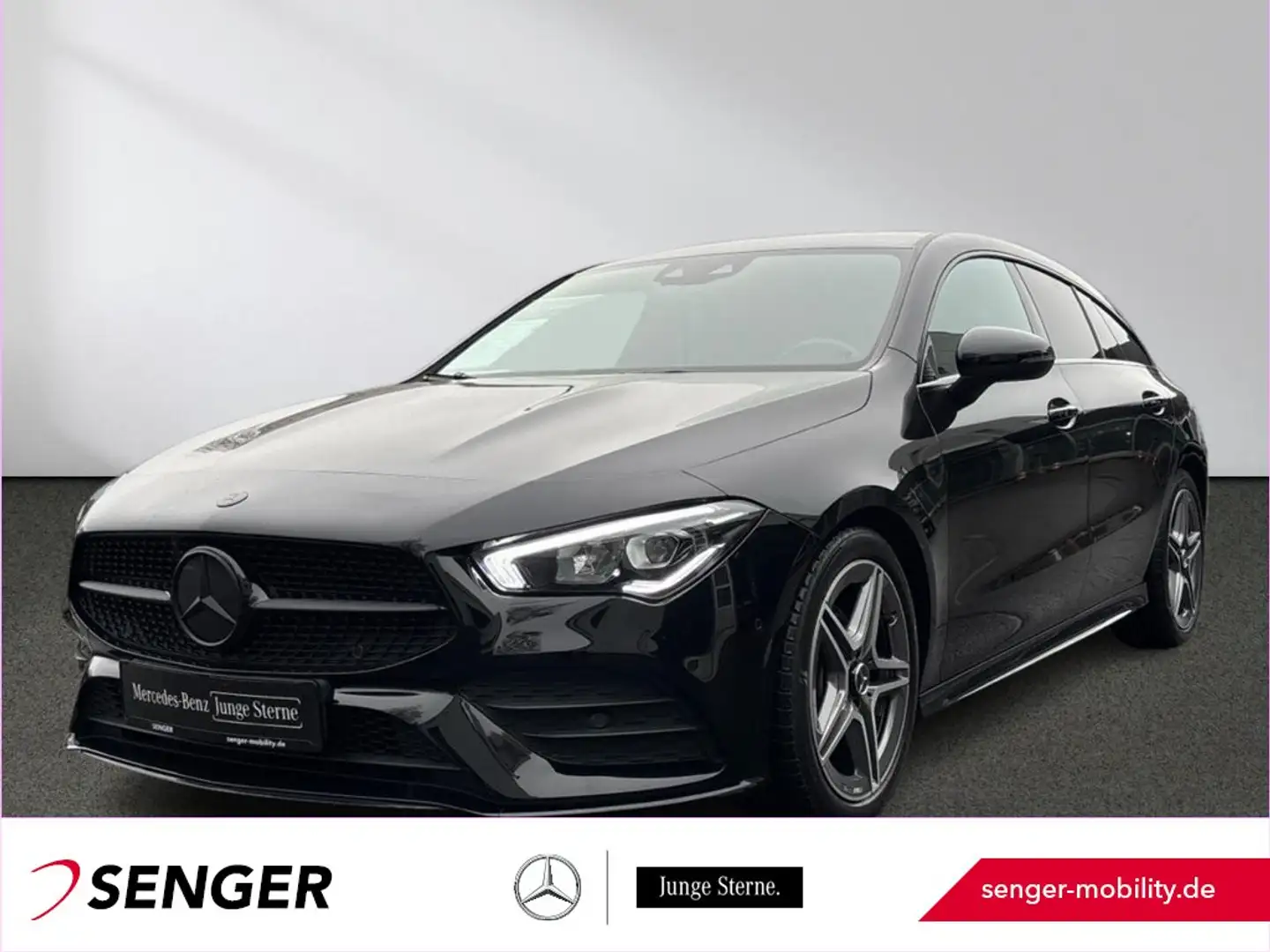 Mercedes-Benz CLA 200 SB AMG Line Night Ambiente MBUX-Navi LED Schwarz - 1
