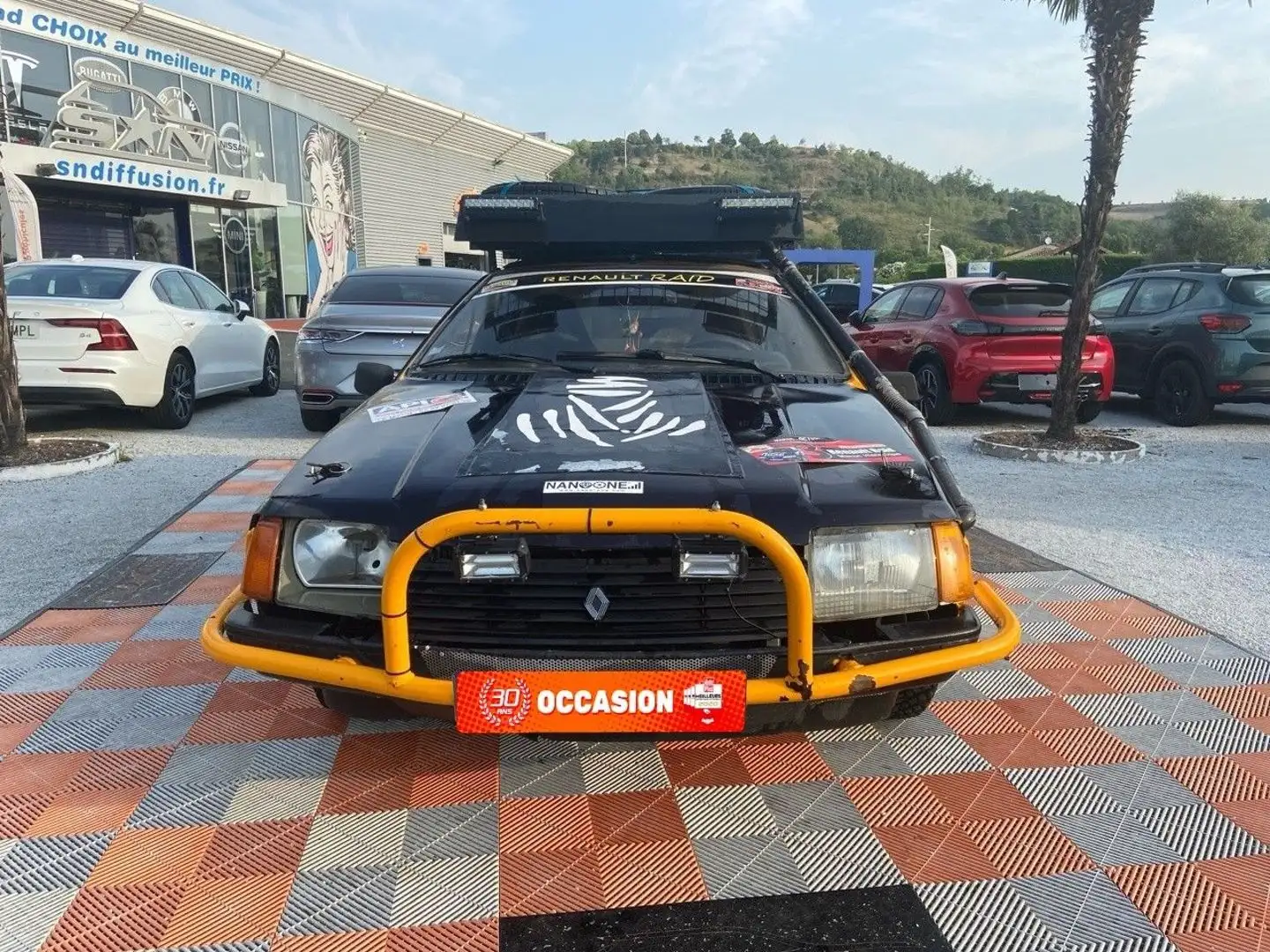 Renault Fuego GTX 2 LITRES Orange - 2