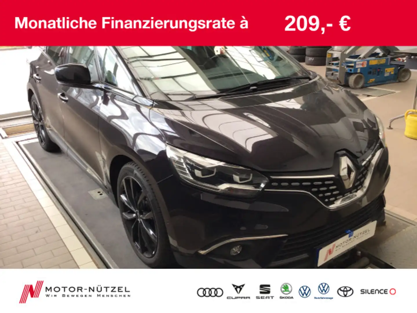 Renault Grand Scenic 1.6dCi ENERGY LED+NAV+ACC+RFK+PANO Schwarz - 1