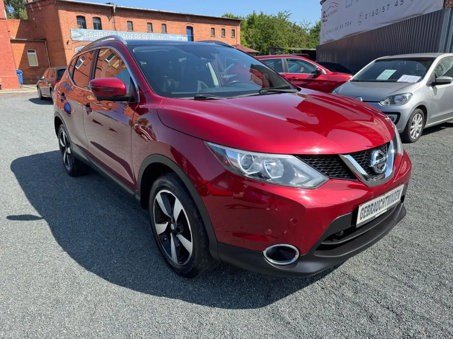 Nissan Qashqai 360° Panorama / Navi / Kamera / PDC Rouge - 1